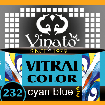 رنگ آبی سایان/فیروزه ای ویترای ویناتو کد 