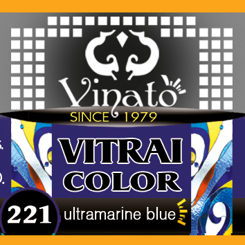 رنگ آبی اولترامارین ویترای ویناتو کد 