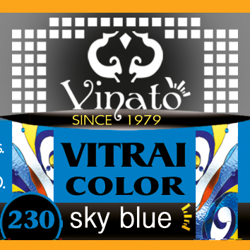 رنگ آبی آسمانی ویترای ویناتو کد 